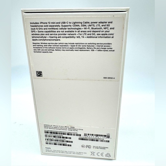 Apple iPhone 12 Mini, 128gb - Black AT&T Network - Picture 6 of 16